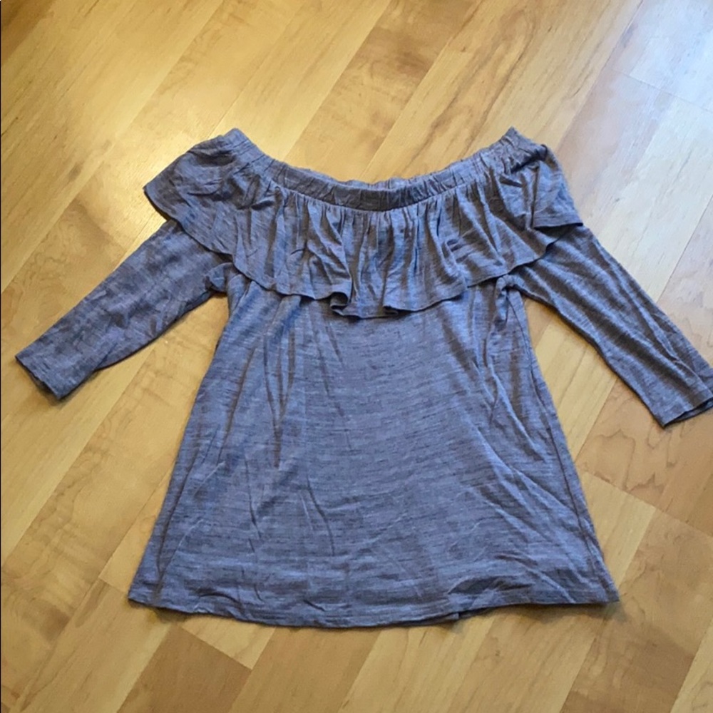 Anthropologie dolan off the shoulder top